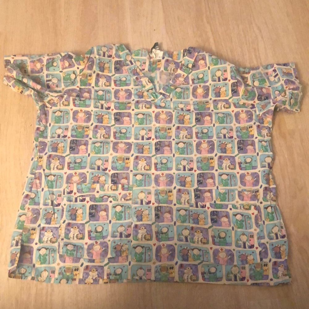 Scrub top